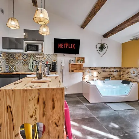 Appartement Place Carnot - Equipe Avec Jacuzzi Proche Toutes Commodites