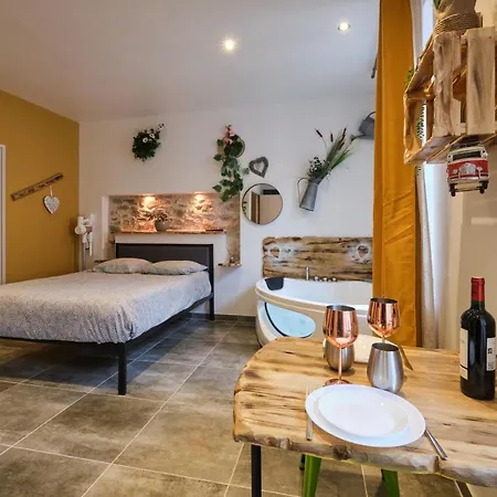 Appartement Place Carnot - Equipe Avec Jacuzzi Proche Toutes Commodites Carcassonne