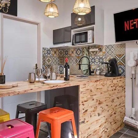 Apartmán Place Carnot - Equipe Avec Jacuzzi Proche Toutes Commodites *