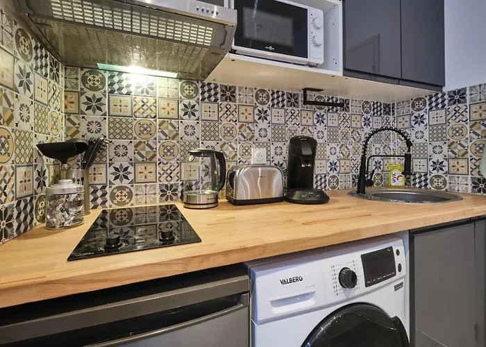 Place Carnot - Equipe Avec Jacuzzi Proche Toutes Commodites Apartament