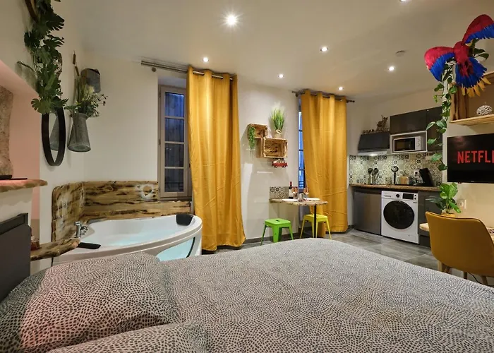 Place Carnot - Equipe Avec Jacuzzi Proche Toutes Commodites Carcassonne